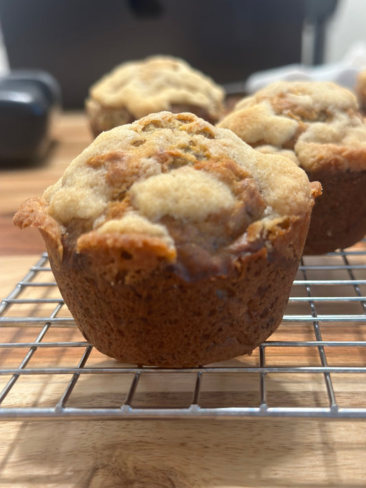 Banana Muffins (Pack of six, wrapped individually)